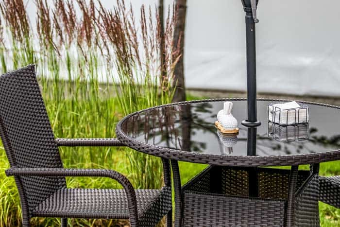 Gartentisch Rund Rattan ☀ +++ 2024 rattanparadies.de