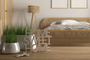 Lampe mit Wiener Geflecht (depositphotos.com)