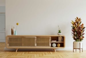 Lowbaord aus Rattan im Stil Wiener Geflecht (depositphotos.com)