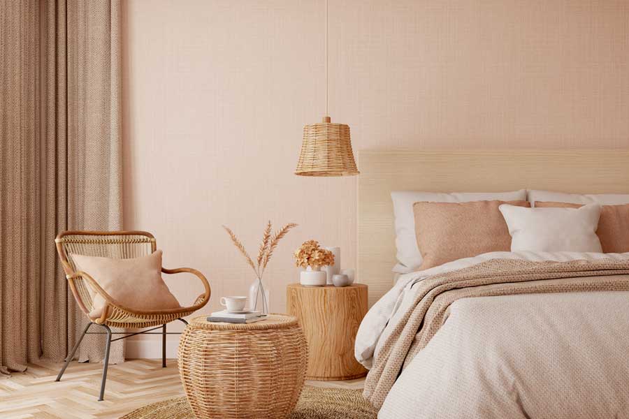 Stilvolle Rattan Möbel: Sessel, Beistelltisch und Lampe (depositphotos.com) Stilvolle Rattan Möbel: Sessel, Beistelltisch und Lampe (depositphotos.com)